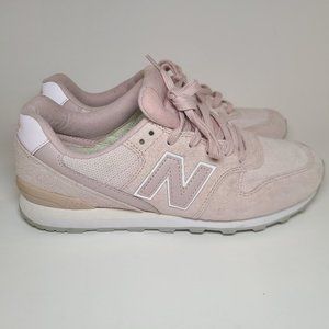 New Balance Women's 696 WL696WPP Rose Pink Running Shoes Lace Up Size 8.5